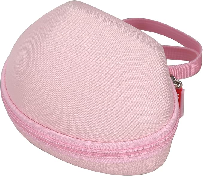 Mouse Case Fits for Logitech Lift Vertical Ergonomic Mouse, Travel Carrying Box for Logi Wireless Bluetooth Cordless Upright Mouse, Case Only (Pink)