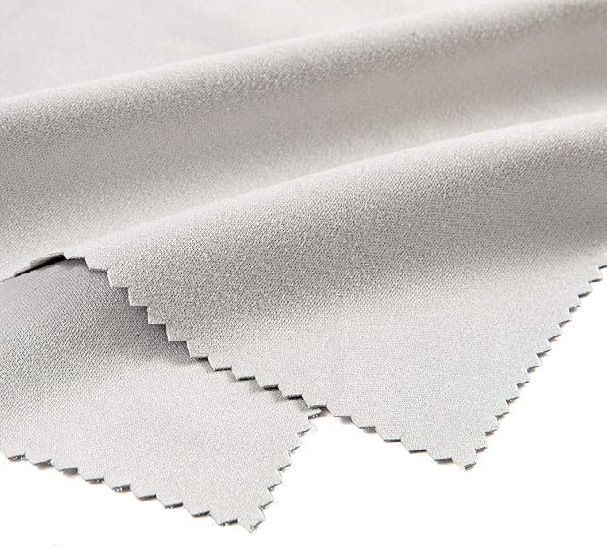 Eyeglass Cleaning Cloth Glasses Cleaner 12Pack Microfiber Lens Eyewear Sunglasses Wipes Clean Jewelry Screen Camera Lint Free Thick 5x6 Inch (Grey, 6x7)
