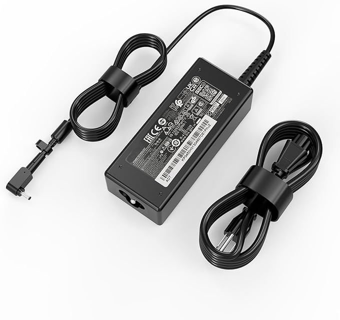 45W Laptop Charger Compatible with Acer Aspire 3 15 14 spin14 A314 A315-58 A315-58G A314-22 A314-21 A314-31 A315-34 A315-21 A315-22 A315-53 A315-23 A317-55P A315-44P A315-24P A315-57G A315-41 A314-23P