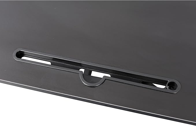 Standing Desk Converter, 32" Wide, Height Adjustable Sit Stand Up Desk Riser with Keyboard Tray, Desktop Workstation for Home Office Computer Laptop, Black