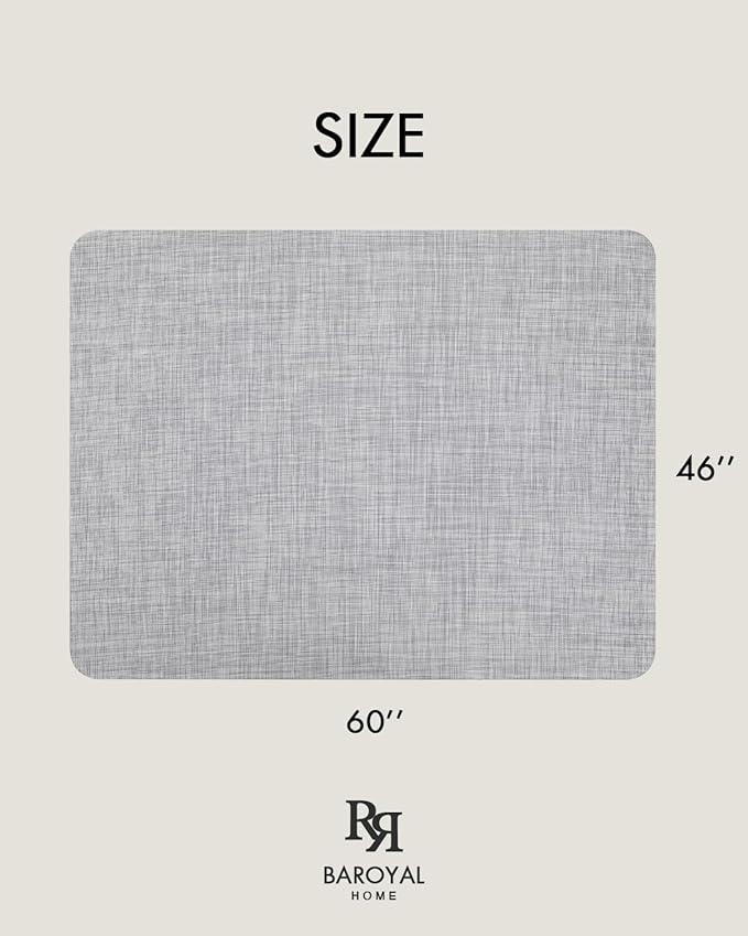 Office Chair Mat for Hardwood Floor Under Desk Computer Rolling Chair Mat for Wood/Tile Floor Non-Slip Heavy Duty Desk Rug PVC Plastic Hard Floor Protector 46"x 60" (Mist)