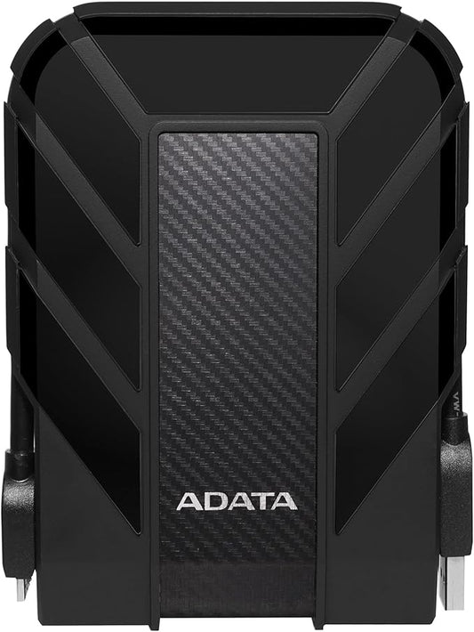 ADATA HD710 Pro - 1 TB External Hard Drive - Shockproof, Waterproof & Dustproof - Durable Storage - For Gamers, Students & Professionals - Mac, PC & Linux Compatible - Black - AHD710P-1TU31-CBK