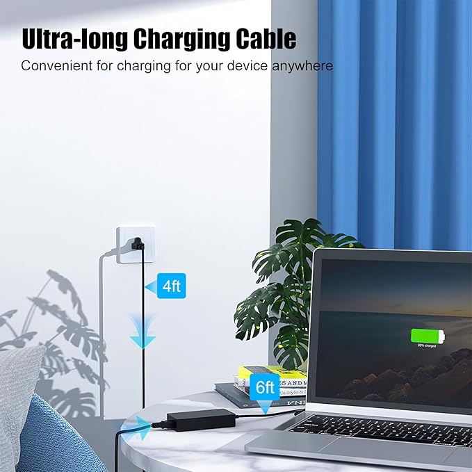 120W A17-120P2A Laptop Charger for ASUS Zenbook Flip 15 Q528EH Q538EI UX534F Q537F Q547F Q536F Q506 Q546F ADP-120CD B Power Adapter Supply Cord