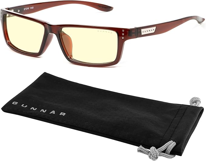 GUNNAR - Premium Gaming and Computer Glasses - Blocks Blue Light - Riot