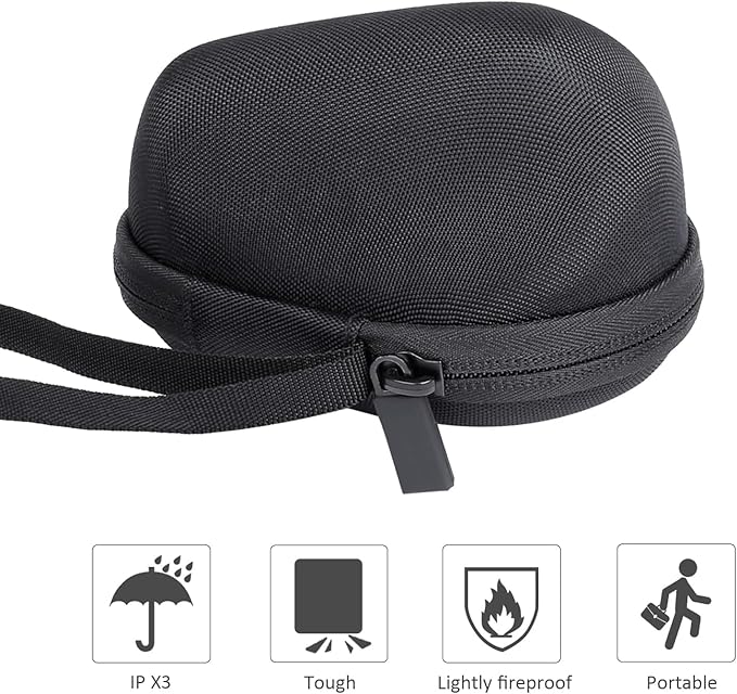 co2CREA Hard Case Replacement for Logitech Lift Vertical Ergonomic Mouse (Black Case)