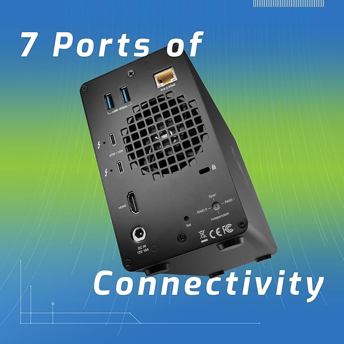OWC Gemini 8.0TB Thunderbolt 3 Dock and Dual-Drive RAID Solution