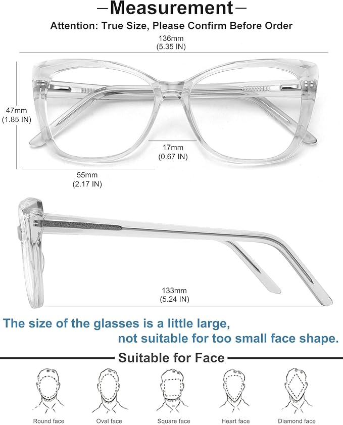 MEETSUN Blue Light Blocking Glasses for Women Anti Eyestrain Filter Blue Ray Oversized Computer Game Glasse