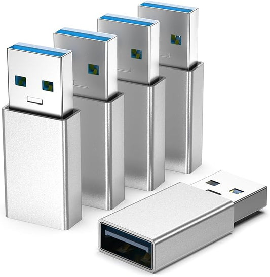 Printer Saver! USB 3.0 A Male to Female Adapter - High-Speed Data Extension for Short Cable Fix ，5Gbps Transfer, Industrial Durabilit