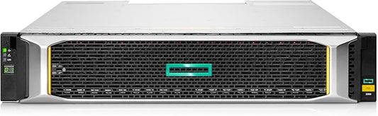 Hewlett Packard Enterprise MSA 2060 Small Form Factor Storage Array Bundle with Two 10/25 GbE iSCSI 4-Port Controllers, 12x2.4TB HDD 4x10Gb iSCSI XCVR 29TB (HPE Smart Choice P79248-B25)