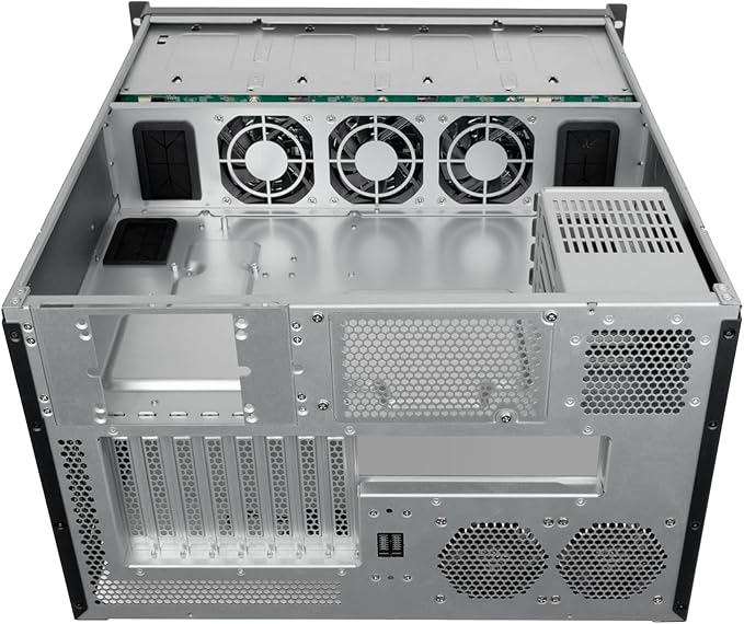 Silverstone Technology RM61-312 6U 12-Bay Rackmount Chassis, SST-RM61-312