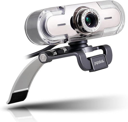 papalook PA452 Full HD 1080P Webcam with Microphone, Plug and Play USB Web Camera 65° View Angle for PC Computer Laptop Video Calling Online Class YouTube Zoom Meeting Teams, Compatible with Windows