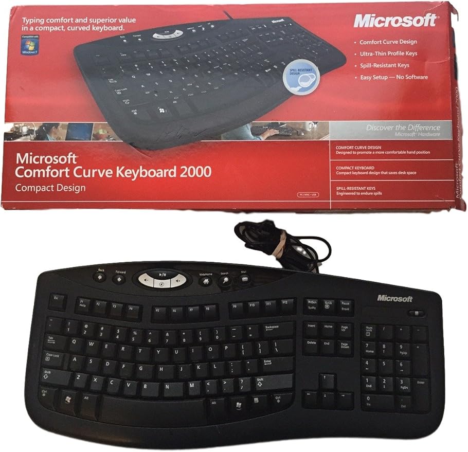 Microsoft Comfort Curve Keyboard 2000