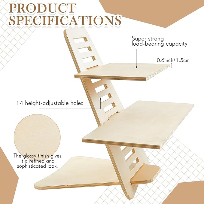 Standing Desk Converter, Standing Desk Laptop Riser, Adjustable Height Sit to Stand up Riser Workstation for Office and Home, Table Top Birches Portable, 18 Inch and 31 Inch