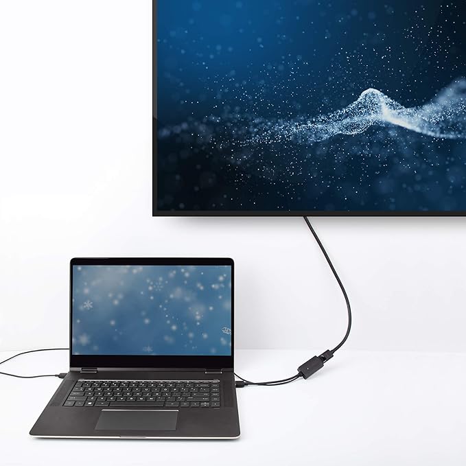 Cable Matters HDMI to DisplayPort Adapter (HDMI to DP Adapter) with 4K Video Resolution Support