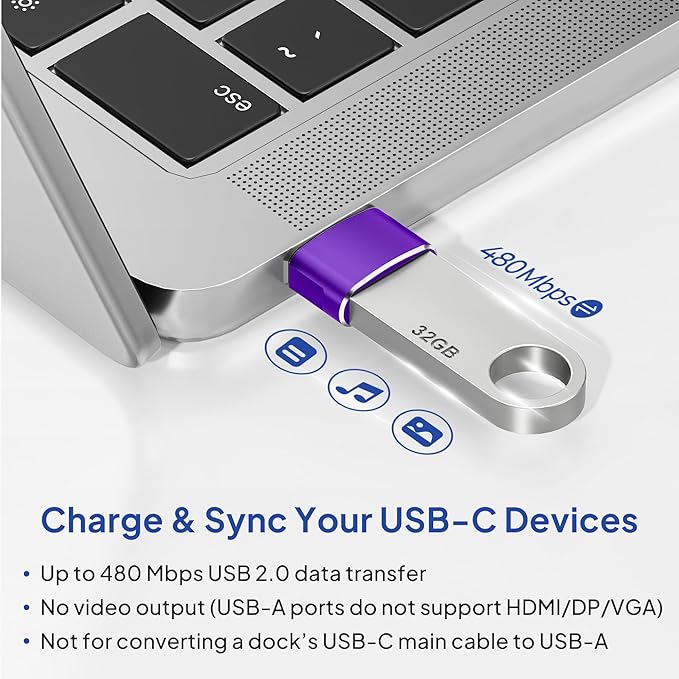 Elebase for Apple Watch SE 3 Adapter,USB to USB C Adaptor 4 Pack,Type C Female to USB A Male Charger Connector for iWatch 11 10,iPhone 16 15 Plus Pro Max,iPad 8 8th 9 9th 10th Air 4th 5 5th Mini 6 6th