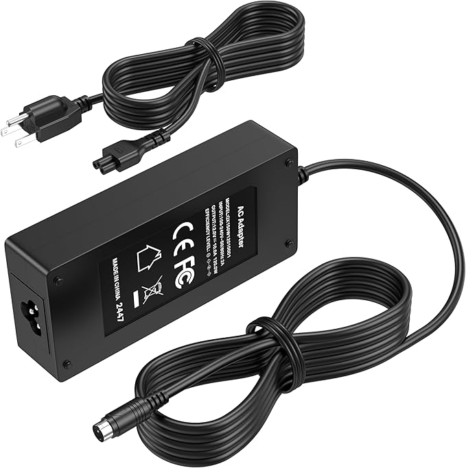 12V 10A DiskStation Charger for Synology NAS Disk Station DS1520+ Power Cord AC Adapter for Synology DS1522+ DS916+ DS918+ DS920+ DS923+ Network Storage NAS Server DS723+ DS420+ DS423+ DS620slim DS720
