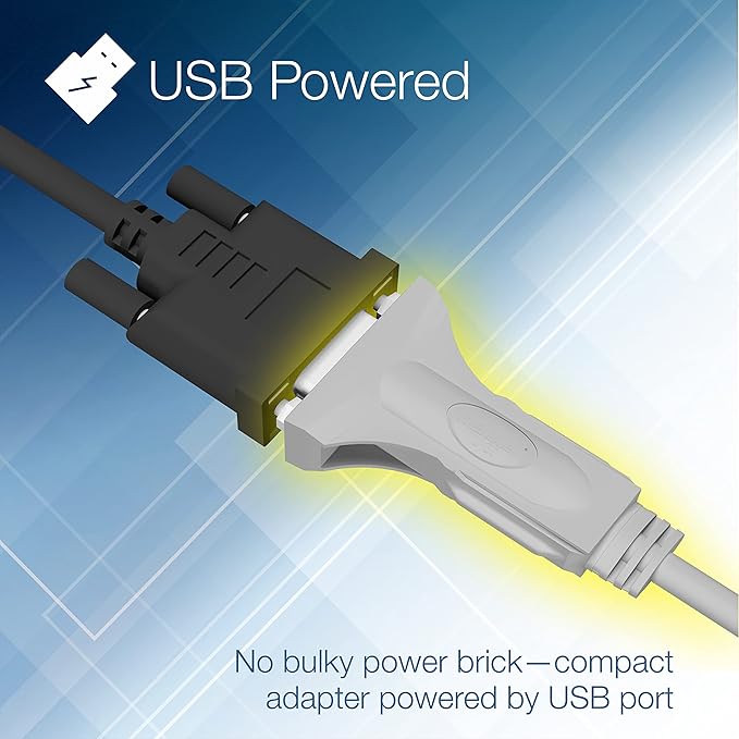 TRENDnet USB to Serial 9-Pin Converter Cable, TU-S910, USB to RS232 Serial Adapter, Supports Windows & Mac, USB1.1, USB2.0, USB3.0, 3m (10 ft.) Cable Length, Plug & Play, White