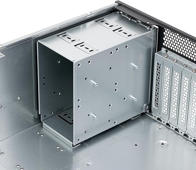 Silverstone Technology RM46-502-I 4U Interchangeable Rackmount Chassis with Front Accessible Expansion Slots, SST-RM46-502-I