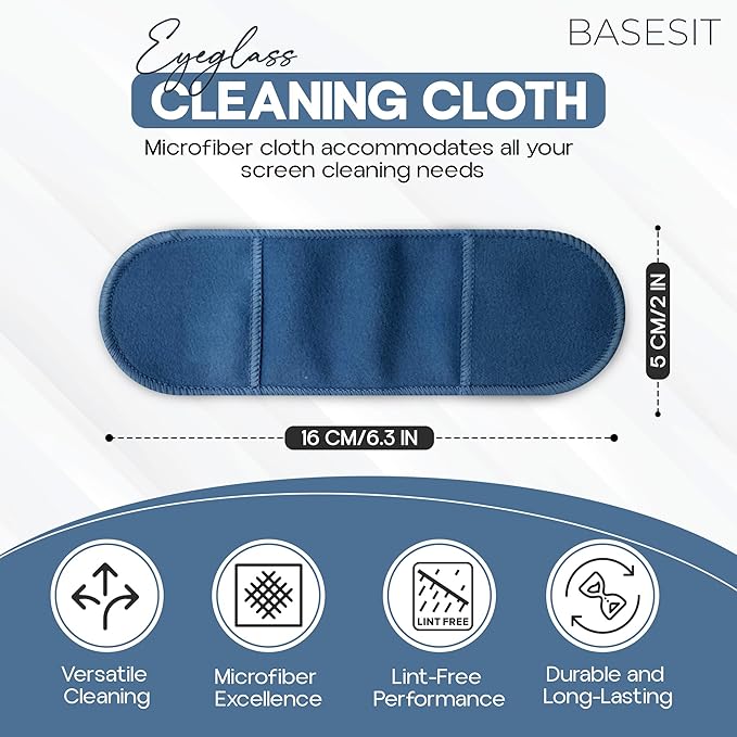 Eyeglass Cleaning Cloth, 4 Pack, Eyeglass Cleaning Wipes, Lens Wipes for Eyeglasses, Eye Glasses Cleaner Wipes, Eye Glass Clean Cloths, Eye Glasses Cleaner Cloth (Pink/Yellow)