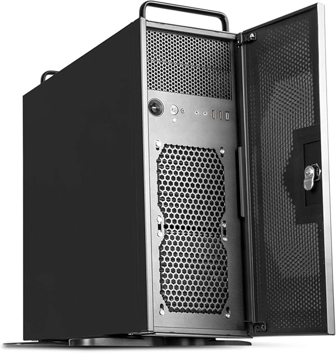 Silverstone RM42-502 4U rackmount Server Chassis with Liquid Cooling Compatibility, SST-RM42-502