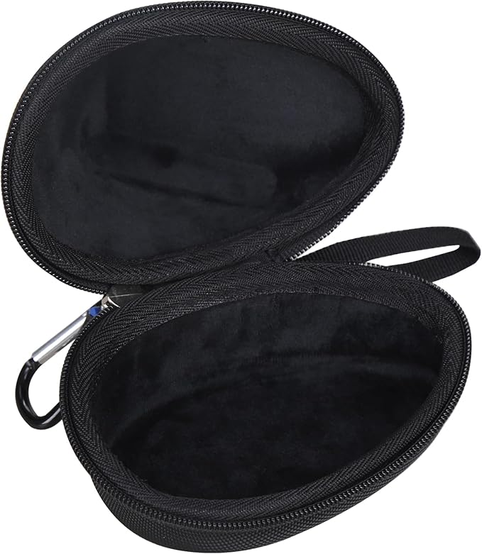 Case for Anker 2.4G Wireless Vertical Ergonomic Optical Mouse for TECKNET for JYKEYMOUT - Hard Travel Protective Carrying Storage Box (Black)