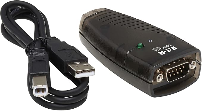 TRIPP LITE Keyspan High-Speed USB to Serial Adapter, PC & Mac, USB-A to DB9 RS232 Male, 3 Foot / 0.91 Meter Cable, 3-Year Warranty (USA-19HS)