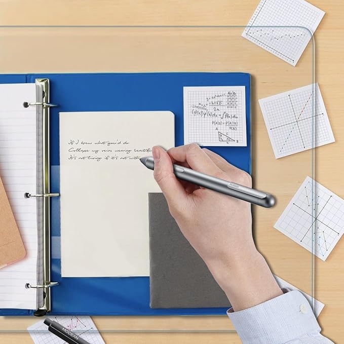 Clear Desk Mat, Non-Slip PVC Desk Protector Mat with Round Edge, Heat Resistant & Waterproof Clear Desk Writing Mat for Home and Office (23.6"*13.8")
