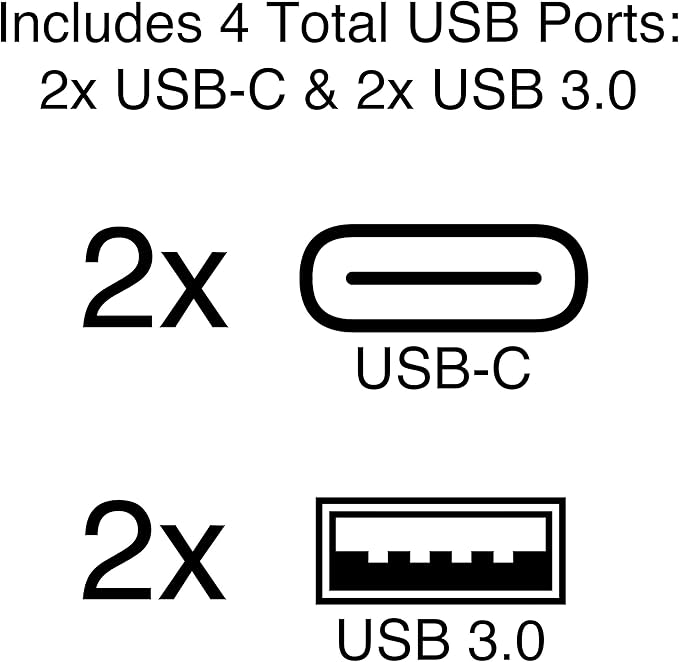 USB-C® 6-in-1 Mini Docking Station with HDMI®, Ethernet, USB and Power Delivery up to 60W - 4K 30Hz