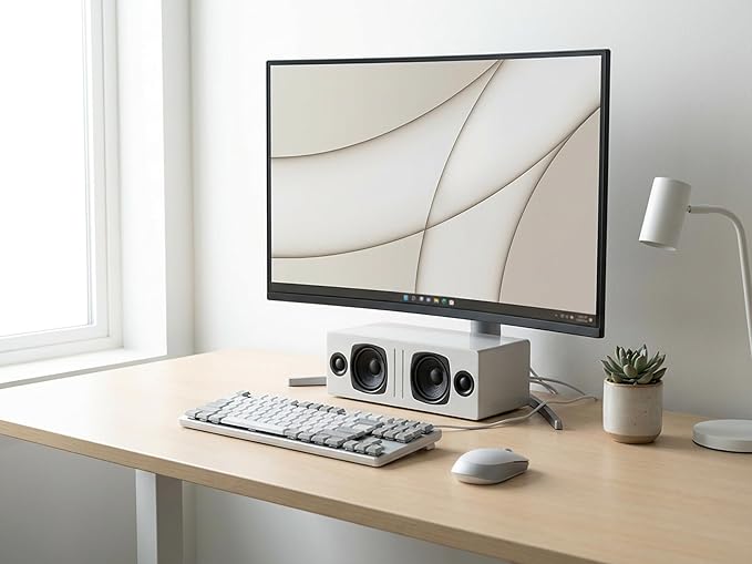 Audioengine All in One A2+ (B2) Portable Wireless Speaker - Audio with Lossless aptX Bluetooth and Analog Audio Input for Phone, Tablet, and Computers