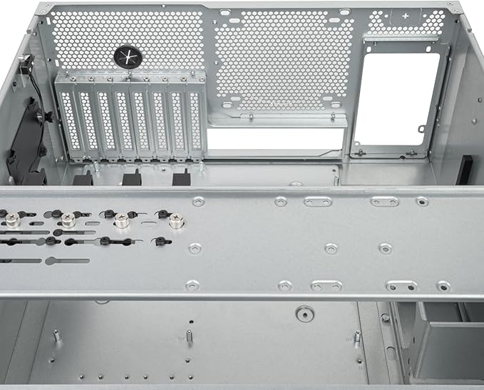 Silverstone Technology RM52 5U Rackmount Server Chassis with Dual 360mm Liquid Cooling Capability, SST-RM52