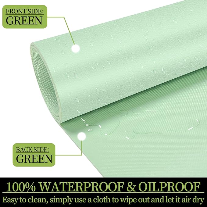 Mouse Pad and Keyboard Wrist Rest, 3-in-1 Large Keyboard and Mouse Pad Set, Wrist Rest for Computer Keyboards, Non-Slip Green Desk Mat for Women St. Patricks Day Accessories, 31.5" X 15.7"