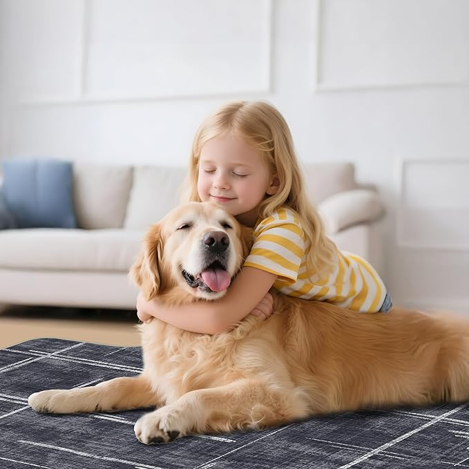 Office Chair Mat for Hardwood Floor & Tile Floor,36"X 48" Heavy Duty Desk Chair Mat for Hard Floors, Under Desk Rug for Rolling Computer Chair,Anti Slip,Low Pile Carpet Protector-Convex