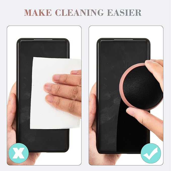Suclain 4 Pack Touch Screen Cleaner Balls Phone Cleaning Ball Microfiber Touch Car Screen Glass Cleaner for Easter Computer Laptop Phone Monitor