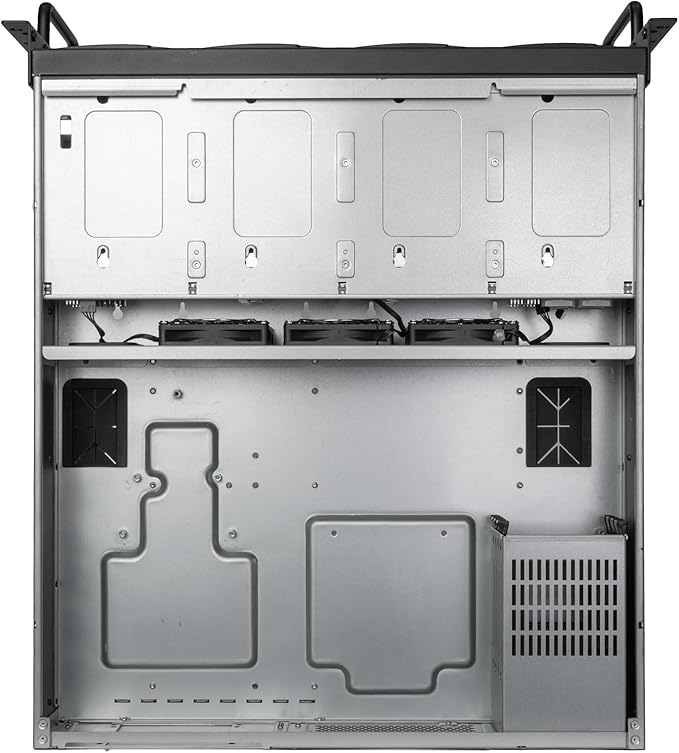 Silverstone Technology RM61-312 6U 12-Bay Rackmount Chassis, SST-RM61-312