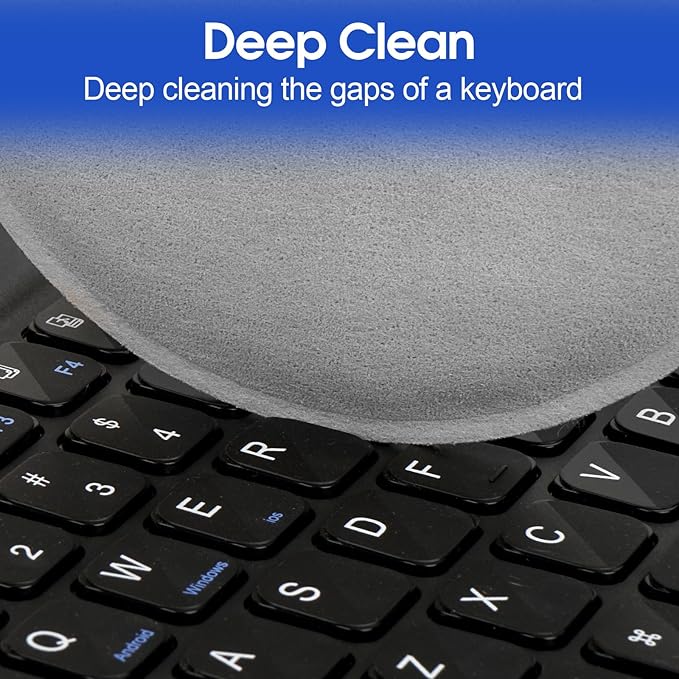Microfiber Screen Cleaning Cloth for Laptops, Computer, Tablets, TV, Cellphone, Camera,Kindle eReaders,iPad, iPhone, Mac Book, Car Screen,Monitors,Smartscreen,Premium Polishing Cloth,Grey