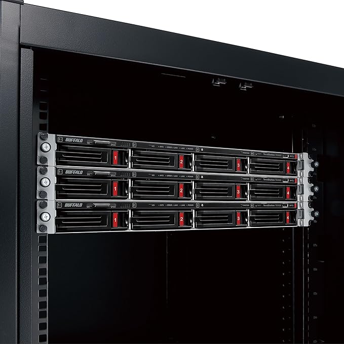 BUFFALO TeraStation 3420RN 4-Bay SMB 8TB (4x2TB) Rackmount NAS w/Hard Drives Included Network Attached Storage