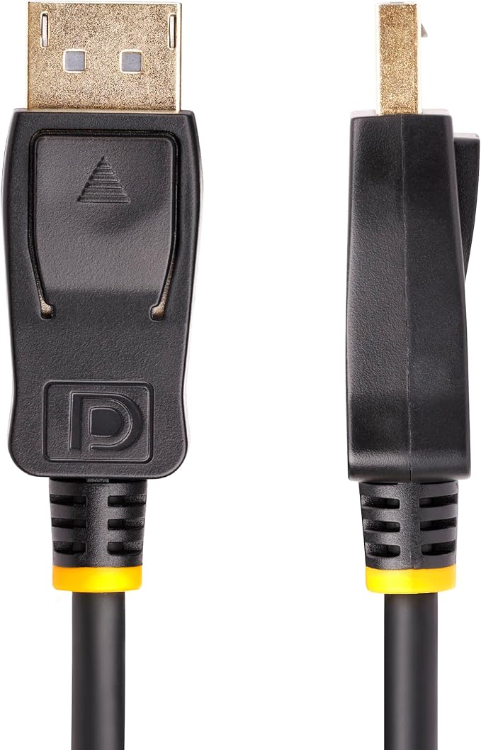 StarTech.com 3.3ft (1m) DisplayPort to HDMI Adapter Cable, 4K 60Hz with HDR, DP to HDMI 2.0b Cable, Active Video Converter