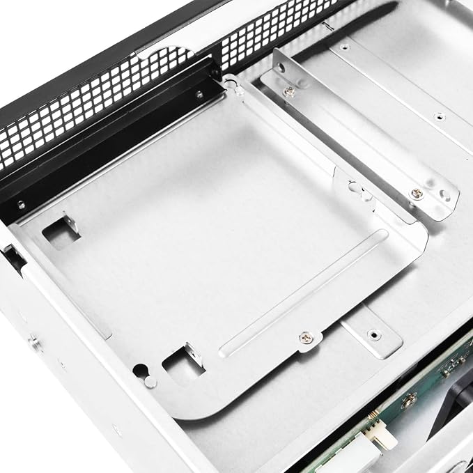 Silverstone Technology RM21-304 2U Micro-ATX Rackmount Server Chassis with Four 3.5" hot-swap Bays, SST-RM21-304
