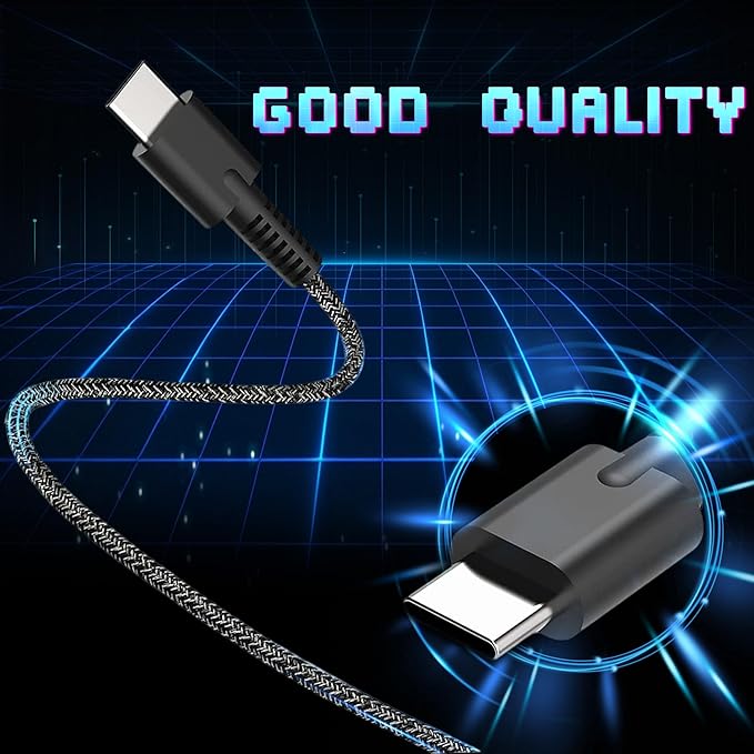 QFA New Slim 65W USB C Laptop Charger Compatible with HP Spectre x360,Envy,Chromebook,Elitebook X360,Pavilion, Elite x2 Travel Type C Fast Power Cord AC Adapter