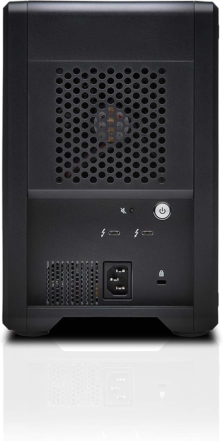 G-Technology 72TB G-Speed Shuttle Thunderbolt 3 with ev Series Bay Adapter - Transportable, 4-Bay RAID Storage Solution - 0G10816-1
