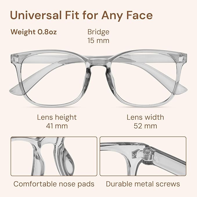 Gaoye Stylish Eyewear Frame Accessories - Blue Light Glasses for Woman - Computer Glasses for Blue Light Blocking