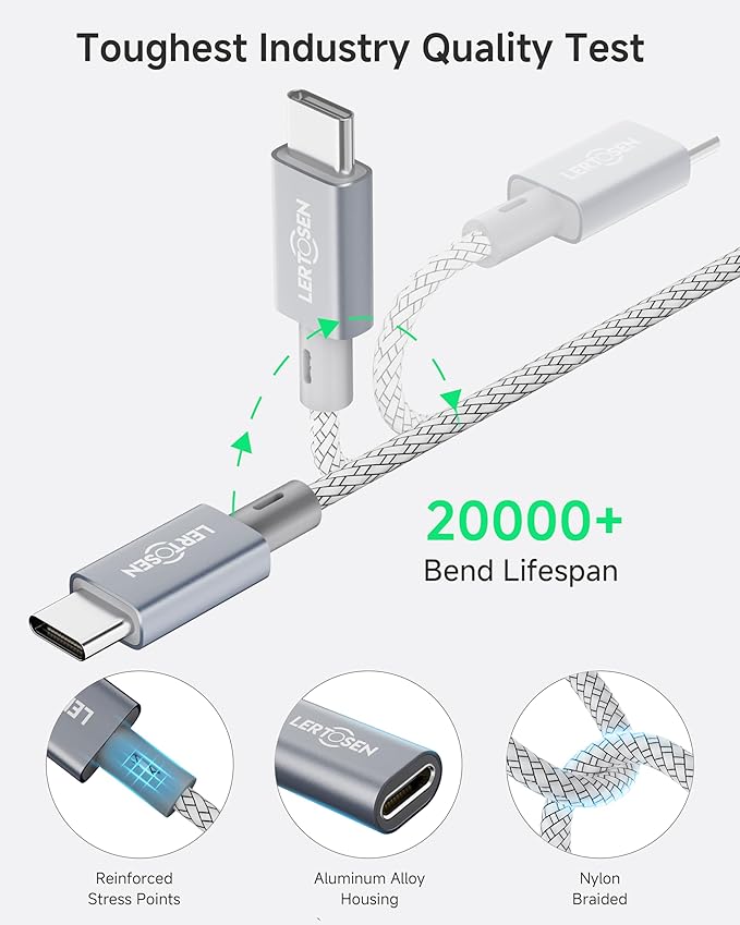 2 Pack Lightning to USB C Adapter, Fast Charging & Data Sync Adapter for iPhone 17 16 15 Pro Max Plus to USB-C, Compatible with Samsung S25/S24/S23, Not for Audio/OTG