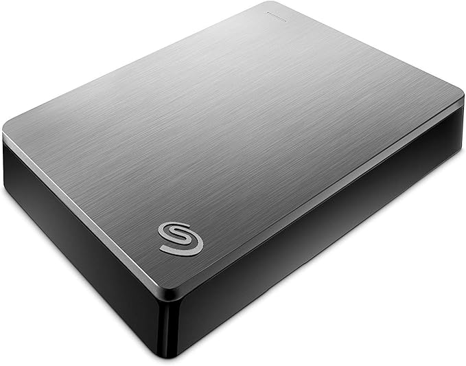 Seagate Backup Plus Portable 4TB External Hard Drive HDD (STDR4000900),Silver