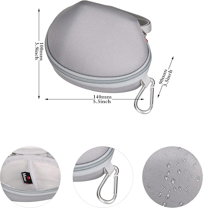 Mouse Case Fits for Logitech Lift Vertical Ergonomic Mouse, Travel Carrying Box for Logi Wireless Bluetooth Cordless Upright Mouse, Case Only (Grey)