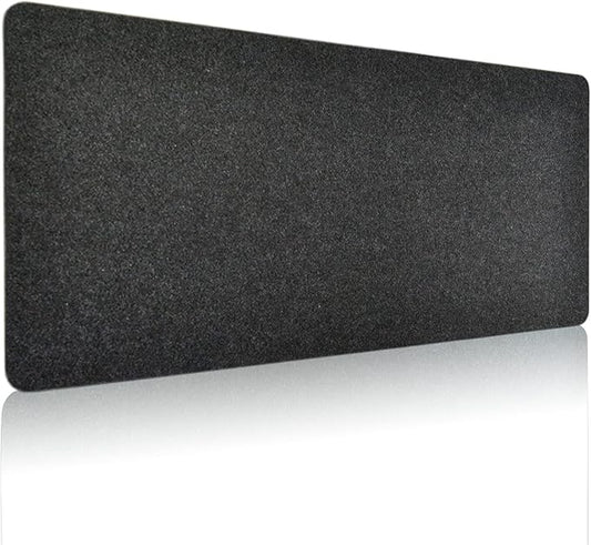 DAWNTREES Non-Slip Felt Desk Mat,36 x 15.8 Inches Large Desk Pad Protector,Office Computer Desk Mat for Full Keyboard and Mouse Pad