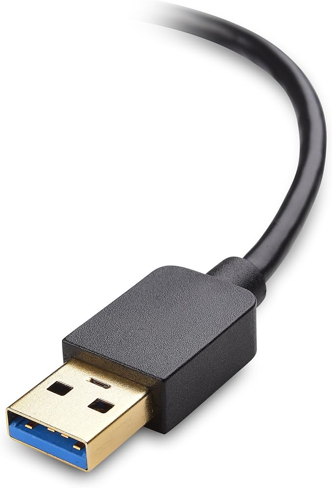 Cable Matters SuperSpeed USB 3.0 to HDMI Adapter (USB to HDMI Adapter) for Windows up to 1440p in Black