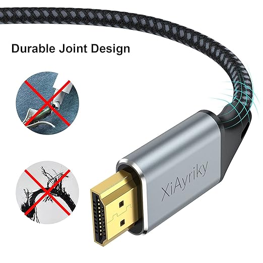 HDMI to DVI Adapter Cable 2-Pack, 6 Ft Bidirectional DVI to HDMI Cord Adapter Male to Male Support 1080P, 3D Comupter,Monitor,Game Console
