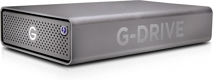 SanDisk Professional 4TB G-DRIVE Enterprise-Class Desktop Hard Drive HDD, Ultrastar Drive Inside, USB-C (5Gbps), USB 3.2 Gen 1 - SDPH91G-004T-NBAAD