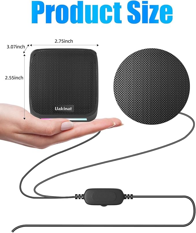 Computer Speakers for Desktop PC,Desktop Speakers,Small Computer Speakers USB Powered 3.5mm Aux Speaker
