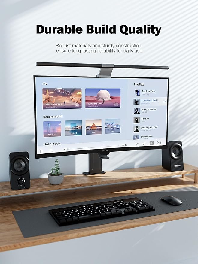 Bluedee Computer Speakers for Desktop PC, Dual Driver PC Speakers with RGB Lights, Plug & Play Compact Wired USB Speaker for Laptop & Desktop, USB or USB-C for Power & Audio
